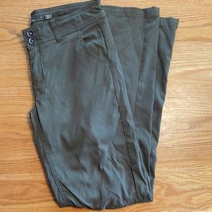 Prana hiking pants green size 4